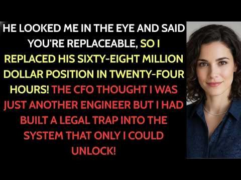 The CFO Called Me “Replaceable”—I Replaced His $68M Seat in 24 Hours.