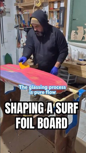 Shaping a Surf Foil Board | The Meditative Art of Glassing with Surin Boards
