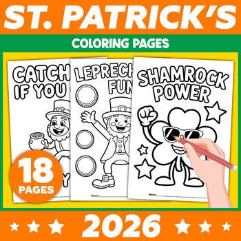 Preschool St. Patrick's Day Coloring Pages Printables | Kids Coloring Activities