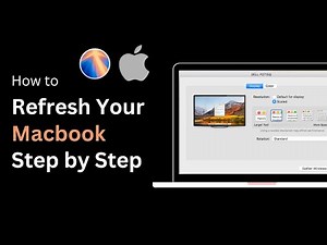 How To Refresh MacBook Pro [macOS Sequoia]