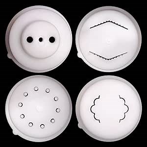 Pasta Noodle Shape Disc Collections Fit For Philips Avance Pasta & Noodle Maker, Pasta Maker Attachments, 4 in1 Accessory Pasta Shape Disc Set - Cavatappi, Macaroni, Gnocchi, Conchiglia