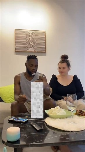 What to say before eating. #SadzaLove #HappyWifeHappyLife #DinnerDate #ComfortFood #TraditionalFood #ZimbabweanFood #FoodieCouple #SmilingFaces #HomeCooking #MealTime #EngagementPost #WhatsForDinner #FoodAdventures #JoyfulMoments | ChanBono