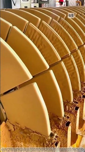 operating process of vacuum disc filter