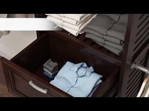 Allen and Roth Ventilated Closet Kit Video