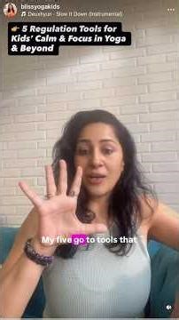 5 calming tools for kids | Yoga & mindfulness for children 🧘‍♀️