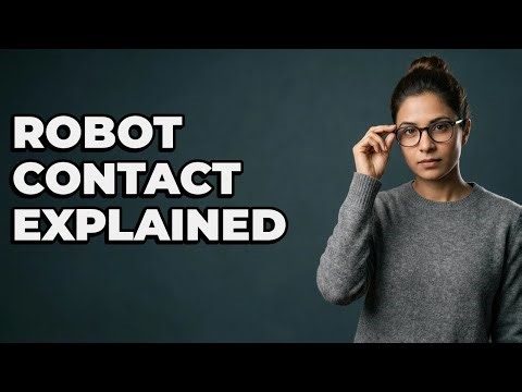 What Is Robot Environmental Contact Modeling?