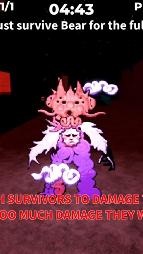 Bearlics gameplay bear alpha #roblox #bearalpha #fnaf #gameplay #horror #trend #viral #gameplay #fyp