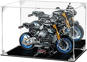 Acrylic Display Case Clear Action Figure Display Case with Mirrored Back, Dustproof Protection Display Box Alternative Glass Case for Collectibles Figures Models Doll Toys (12x8x8 inch, 30x20x20 cm)