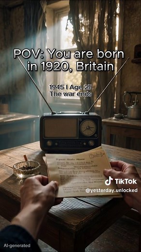 POV: You're Born in 1920 in Britain! What Would Your Life Be Like?
