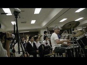 リハーサルにて、ルパン三世♫阿野次男（Drums）