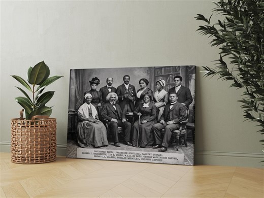 African American Icons, Black History Wall Art, Vintage History Print - Etsy Canada