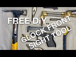 Glock front sight life hack