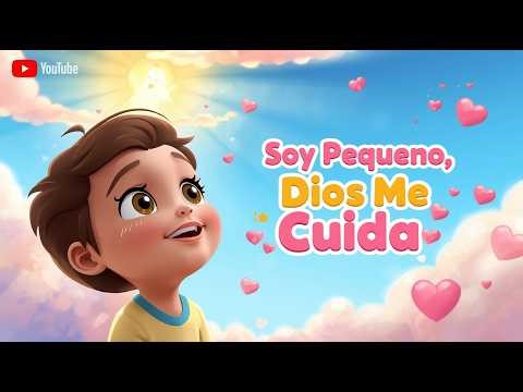 Soy Pequeño, Dios Me Cuida 🧸💛 | Canción Cristiana Infantil #alabanzainfantil #niñoscristianos