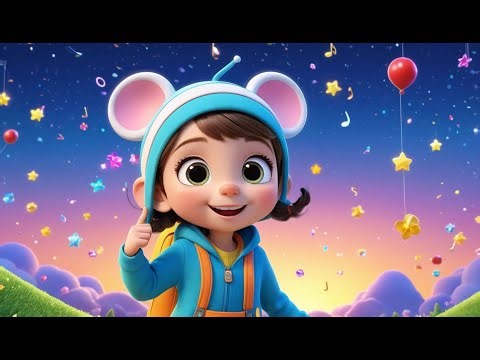 Hickory Dickory Mouse – Who Runs with the Clock | Fun Nursery Rhyme for Kids | Time Adventure Song