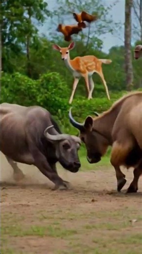 #,👎😵yak vs buffalo 🦬🐃