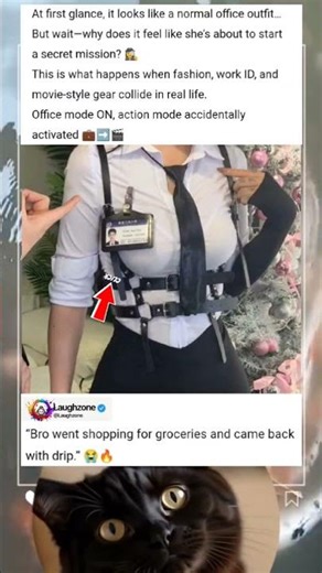 When Office Dress Code Meets Action Movie Vibes 😂 #fun #jokes #memes #laugh #funny #shorts