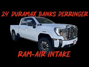 2024-2025 Duramax Banks Derringer and Ram-Air Intake Available for L5P?
