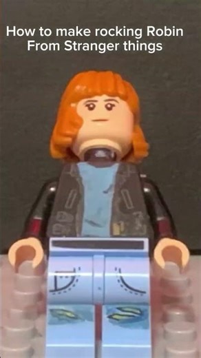 How to make rocking robin from Stranger things #stopmotion #lego #brickfilms #legoanimation #shorts