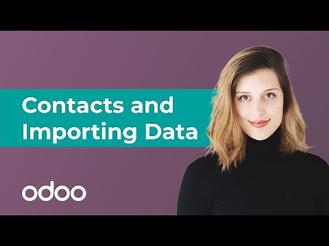 Contacts and Importing Data | Odoo Getting Started