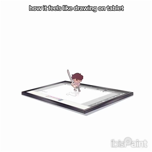 How It Feels Like Drawing on a Tablet
