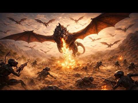 OMG! Giant Dragon vs Ant Army – Who Will Survive the Fiery Onslaught? 😱 | Funny Kingdom Ant Cartoon