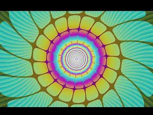Hypnotic Tunnel Loop – Relaxing Visualizer (15 Minutes)