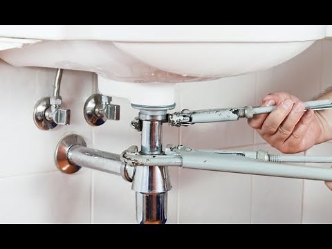 Tuto : Comment remplacer ou changer le siphon d'un lavabo ou lave main ?