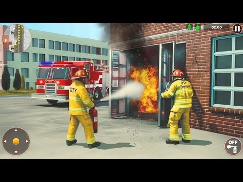 Fire Engine Rescue Simulator - Fire Truck Rescue Simulator 3D - Android Gameplay