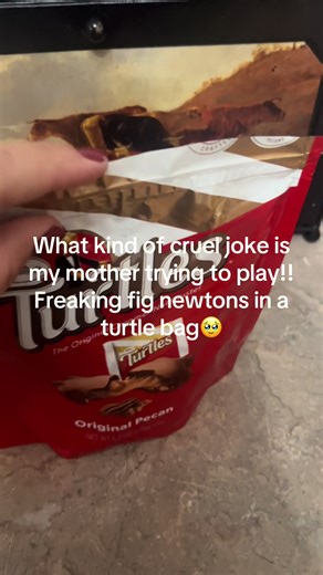 Chocolate Turtles Surprise: Fig Newtons Inside!