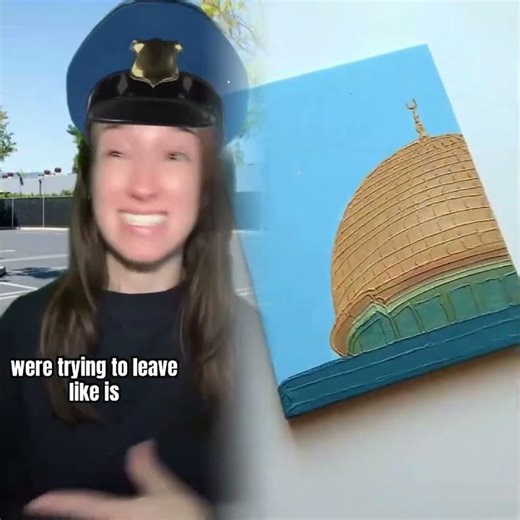 Police drama in the parking lot😀 #comedy #funny #police #skit #work #job #911 #store #car #acciden