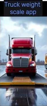 Truck weight scale calculator app for iPhones