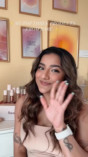 MY TOP THREE PRODUCTS FROM @Rare Beauty ✨ #mrunu #mrunusquad #mrunalpanchal #makeup #makeuptutorial #rarebeauty #selenagomez #mrunirudh #makeuptransformation #skincare #makeuptips #makeupartist