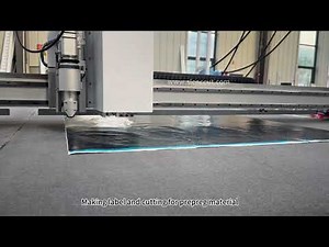 Labeling and Cutting Machine for Prepreg