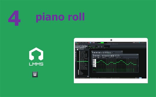 lmms入门教程4-piano roll的使用