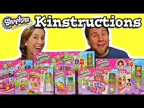 Shopkins Kinstructions Building Sets
