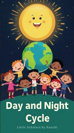 Day and Night Cycle #grade1 #grade4 #grade5 #english #kidseducation #scienceforkids #science