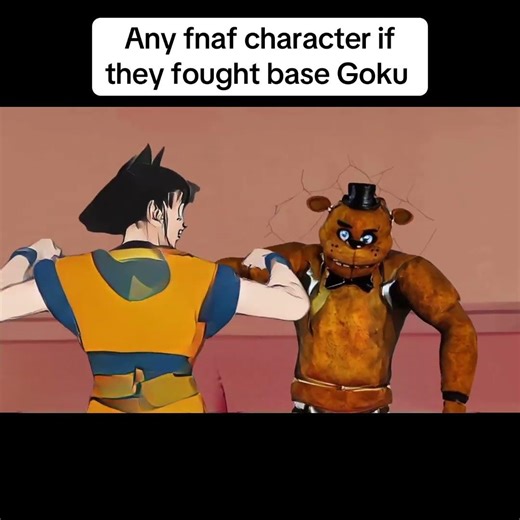 #goku #fnaf #fivenightsatfreddys #dbs #gokuvsfnaf #powerscaling #animeedit #shorts #goldenfreddy
