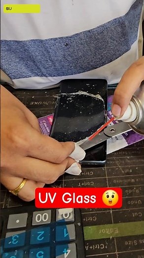 Uv glass guard remove problem #shorts #ytshorts #temperedglass #uvglass