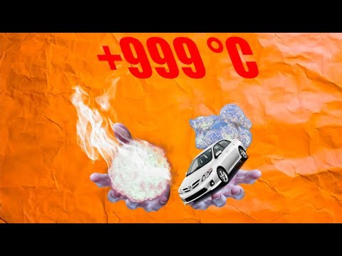 Burning a Toy Car | Satisfying Fire Experiment