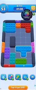 Color Block Jam Level 53 Solution #colorblockjam #gaming #puzzlesolution #gamingvideos #puzzle