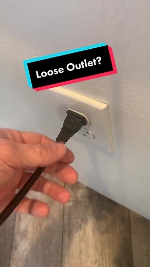 Today we’re fixing that pain of a loose outlet you’ve got in your house. #diyhomerepair #diyhomeimprovement #mrfixitdiy