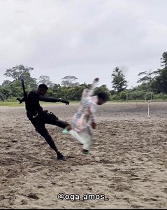 oga amos played a little boy like a ball | Oga Amos
