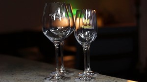 Classy wine glasses on today's #PromoErrday! Brandon Pecharich enjoys a good glass of wine out of his wine intruments made by RIEDEL Extreme Wine from St Regis Group! | PromoCorner | Facebook