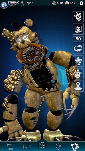 Twisted Golden Freddy FNaF Workshop Animation