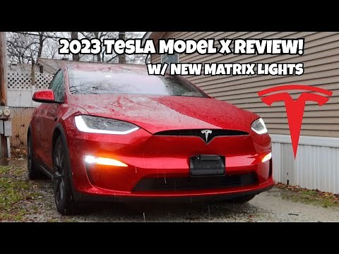2023 Tesla Model X REVIEW - New Matrix Lights, Amazing Build Quality!