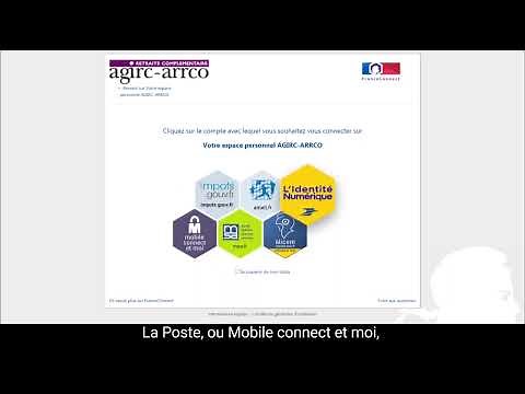 Comment se connecter à son compte Agirc-Arrco avec FranceConnect ?