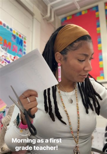 A Day in the Life of a First Grade Teacher