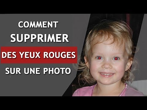 👁 Comment supprimer les yeux rouges sur une photo en 1 clic