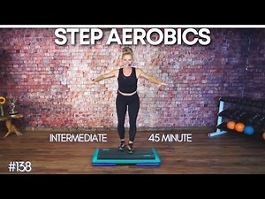 Easy to Follow INTERMEDIATE STEP AEROBICS | Low impact cardio Step #138