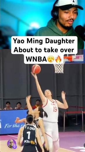 She Ming bout to cook in the #wnba 😮‍💨#nba #basketball #baskball #viral #trending #shorts #short